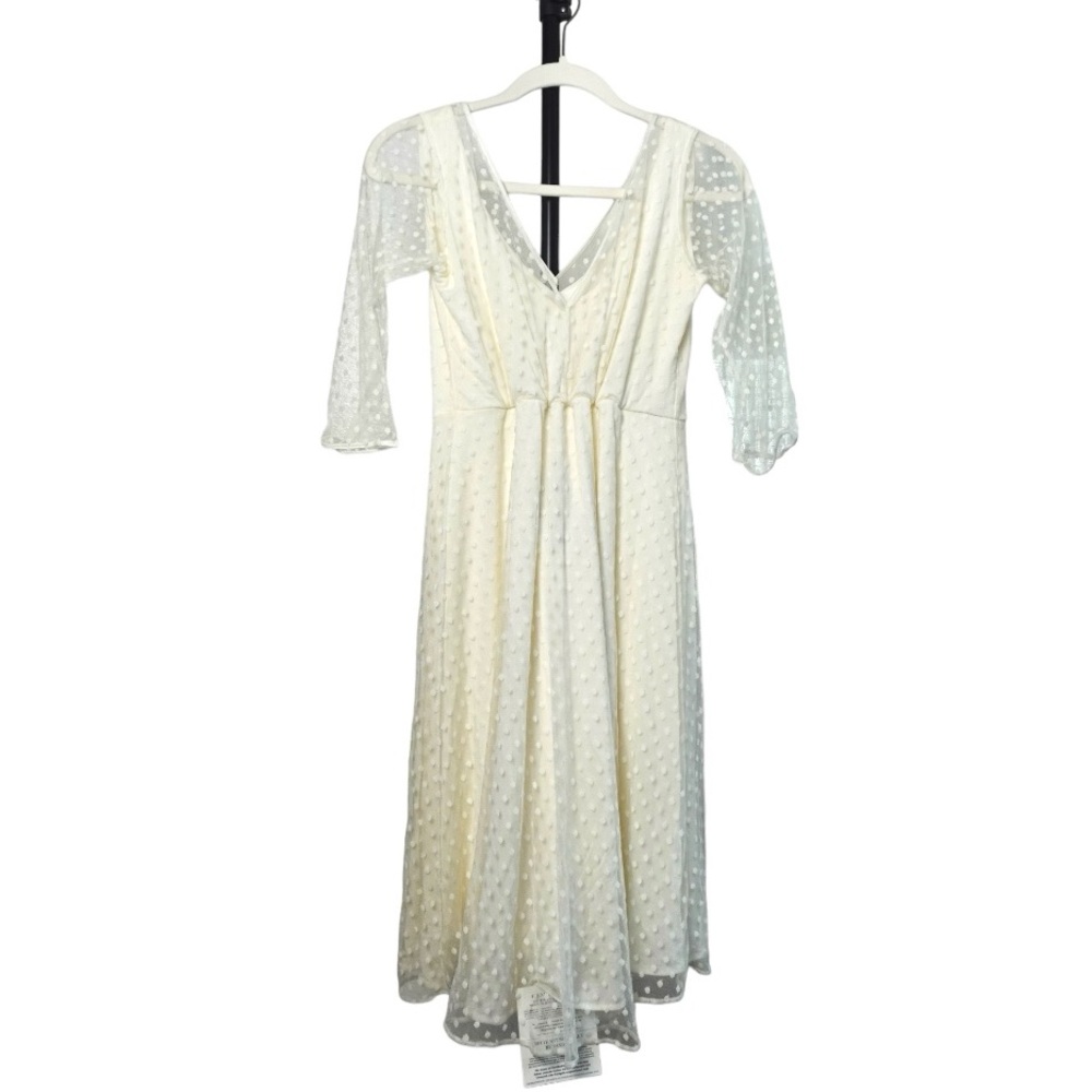 Tiffany Rose Bridal Mid Sleeve Dress